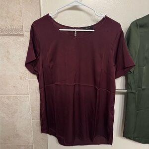 Quince Silk Tee Stretch Washable